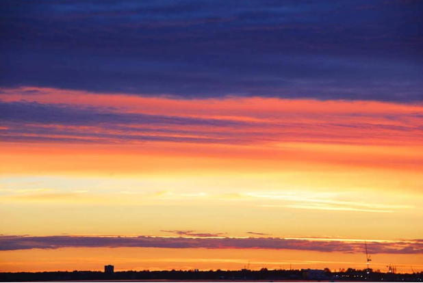 Небо Петербурга, закат. Автор фото: Айтен Юран