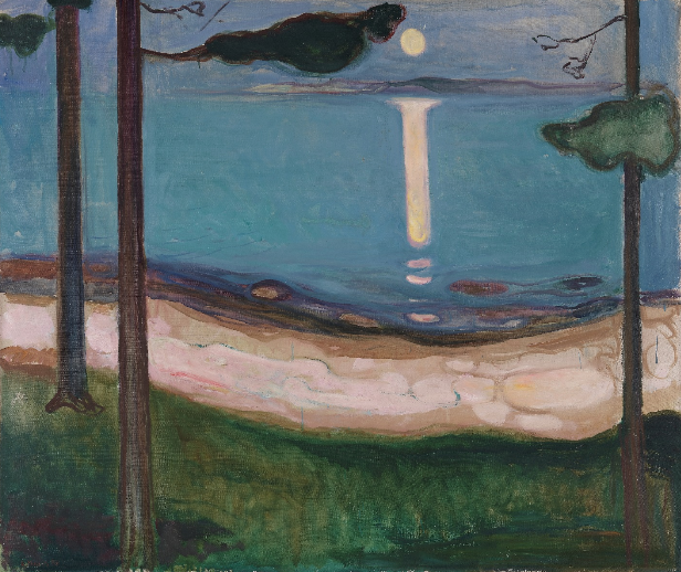 Munch. Moonlight